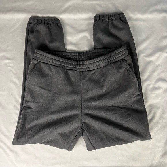 Koral Grey Size S Aria Sweatpant Gym Athleisure Pocket Elastic Waist - Picture 1 of 8